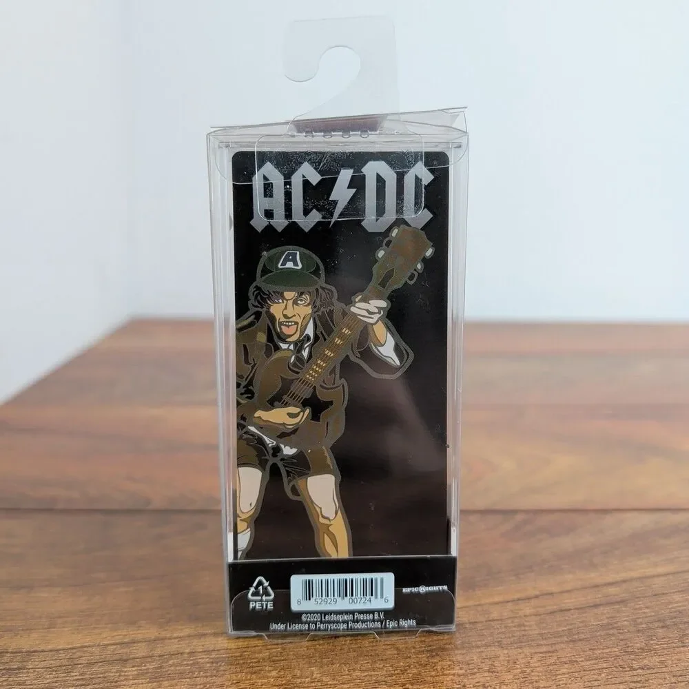 FiGPiN #17 AC/DC High Voltage ANGUS YOUNG Collectible Enamel Pin NEW CMD109-FGP
